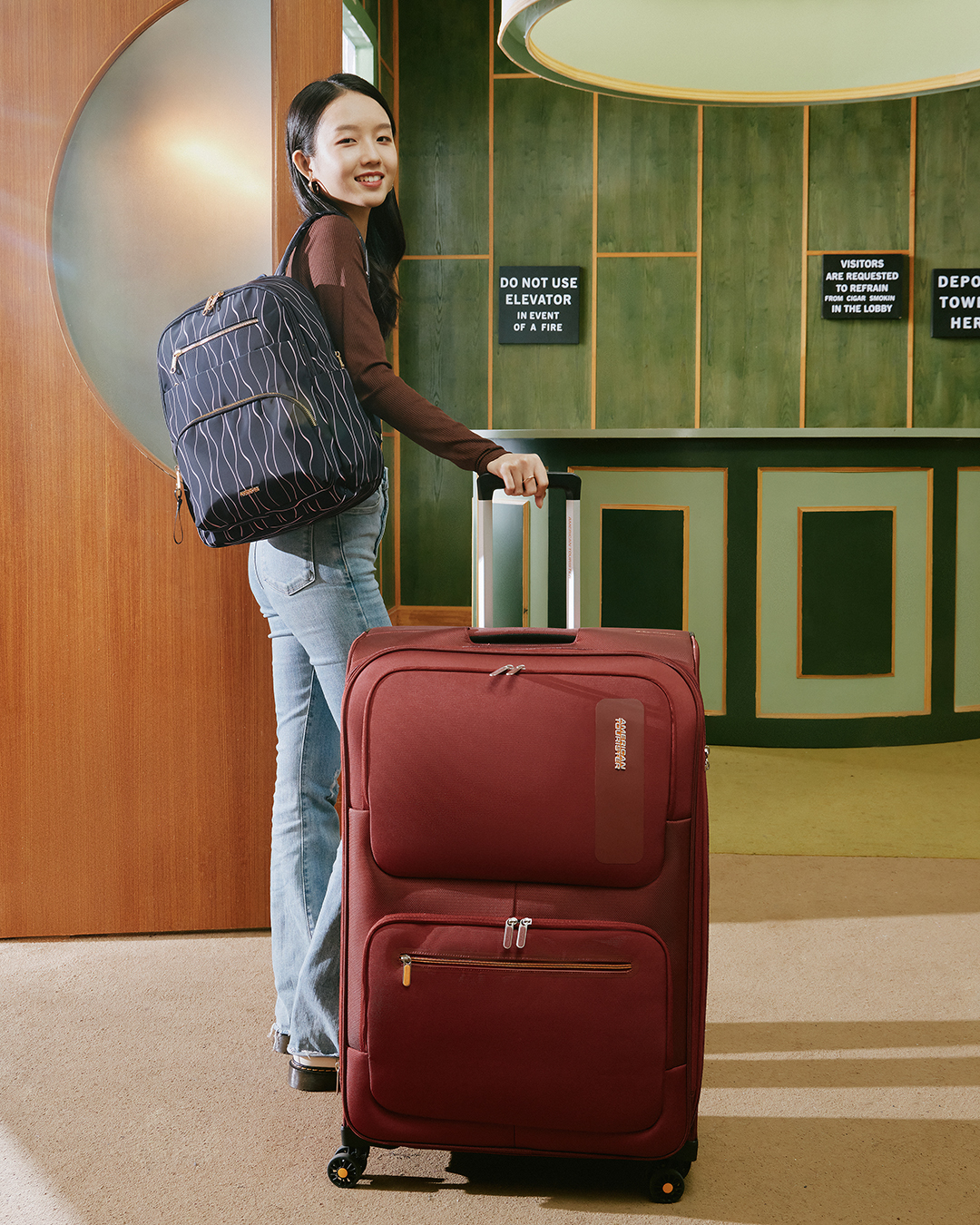MAXWELL 行李箱 68厘米/25吋 (可擴充) TSA  lifestyle | American Tourister