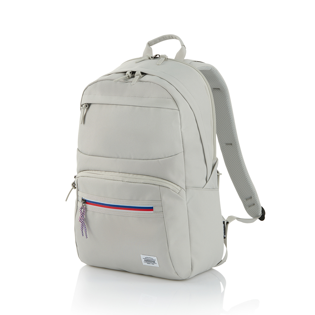 American tourister white backpack best sale