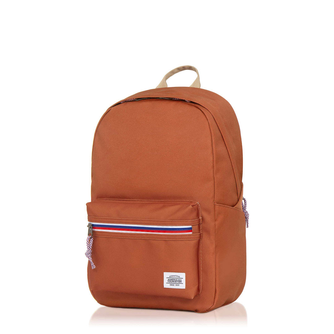 American tourister best sale leather backpack